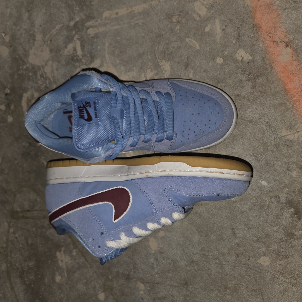 Nike SB Blue and Maroon Sneakers